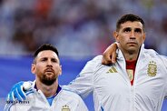 واکنش مسی به درخشش سنگربان آرژانتین