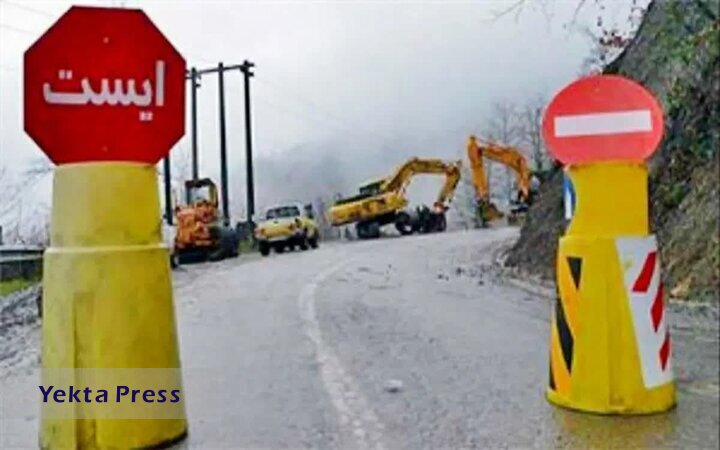 مسیر  کندوان و آزادراه تهران مسدود شد
