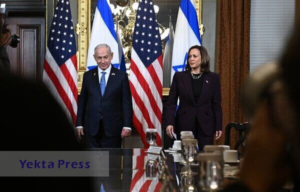 تیم نتانیاهو از عملکرد هریس غافلگیر شده است