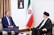 دیدار رئیس‌جمهور تاجیکستان با رهبر انقلاب