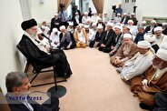 دیدار جمعی از علمای اهل سنت کشور با رهبر انقلاب