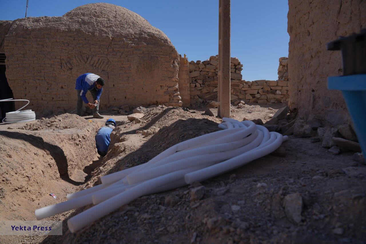 انتقال آب پایدار به روستاهای استان خراسان جنوبی