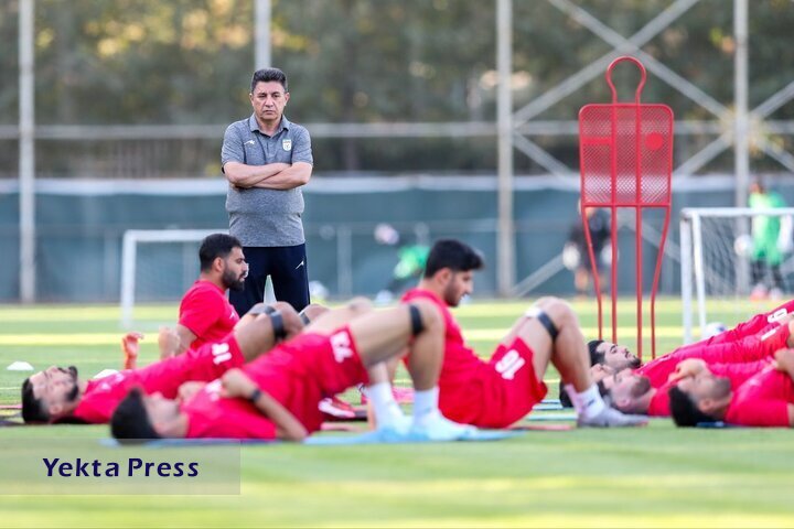 زمانم ملی برای دیدار با ازبکستان و قطر