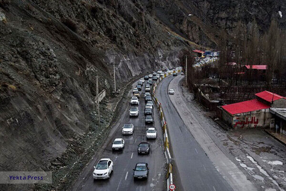 جاده چالوسها باز است