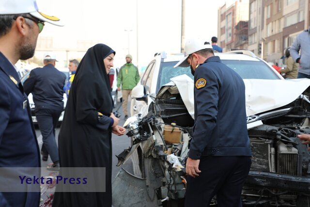 سرعت غیرمجاز و حرکت با دنده عقب در بزرگراه علت حوادث مرگبار این هفته پایتخت