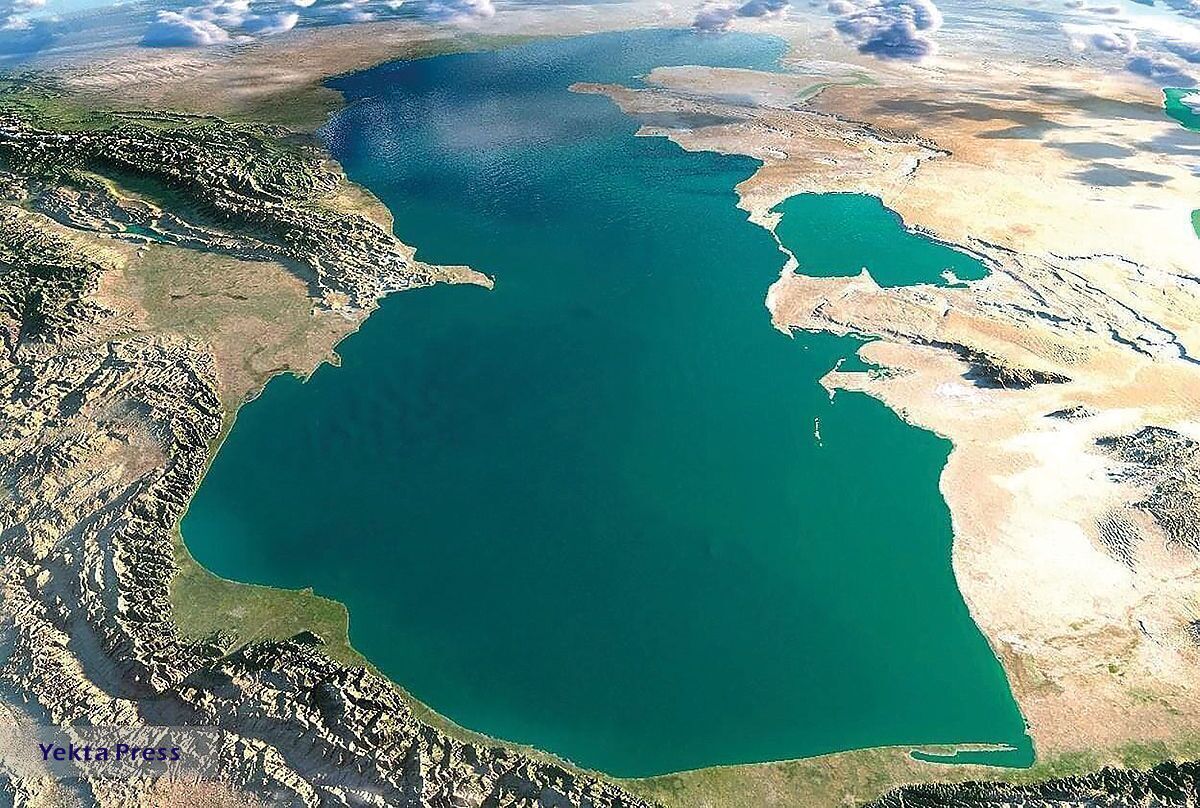 انتقال آب دریای خزر و خلیج فارس به فلات مرکزی