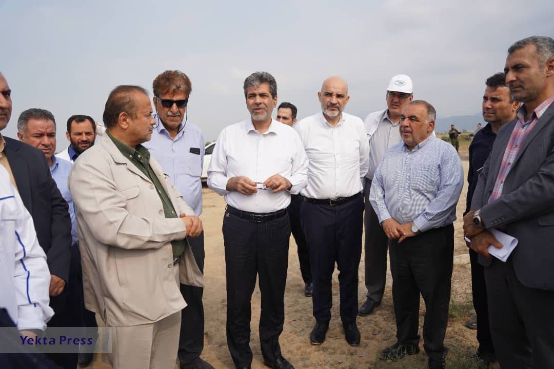 بازدید مدیران عامل صندوق بازنشستگی کشوری و آتیه صبا از پروژه کشت و صنعت پگاه گلستان